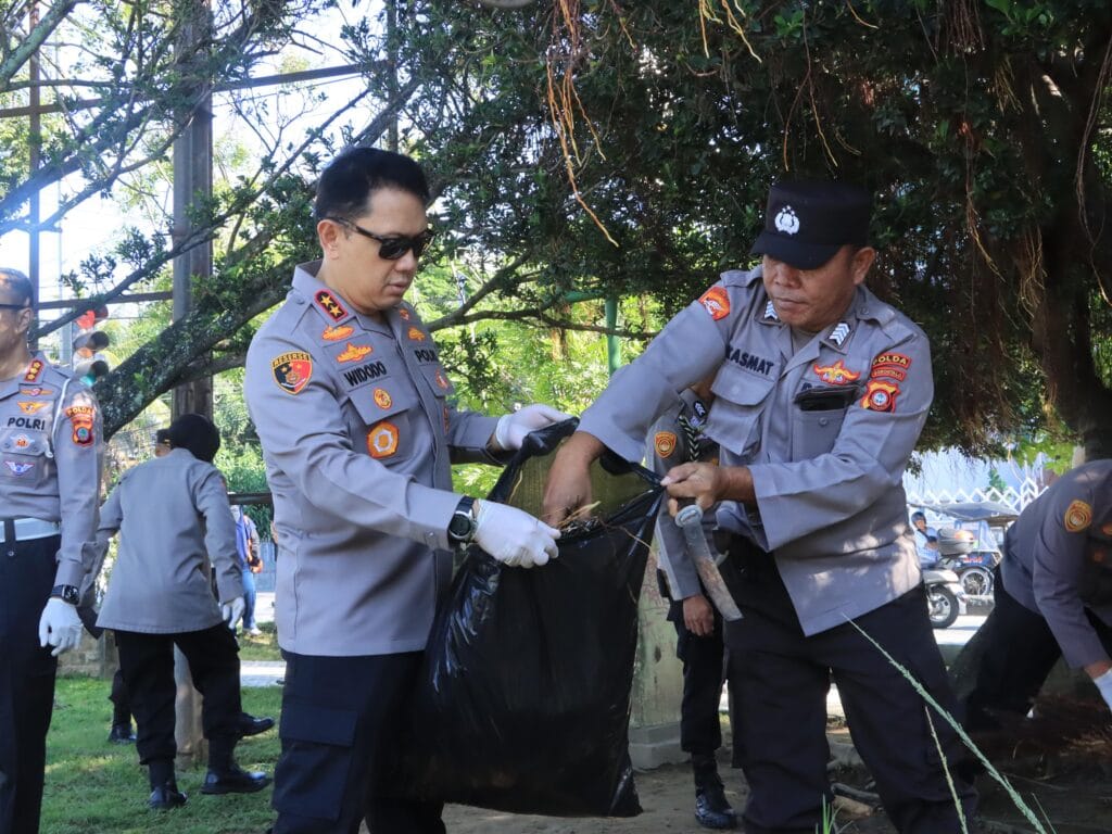 Kapolda Widodo Pimpin Aksi JAGO ASRI di Gorontalo, Serukan Kolaborasi Wujudkan Daerah Aman dan Bersih