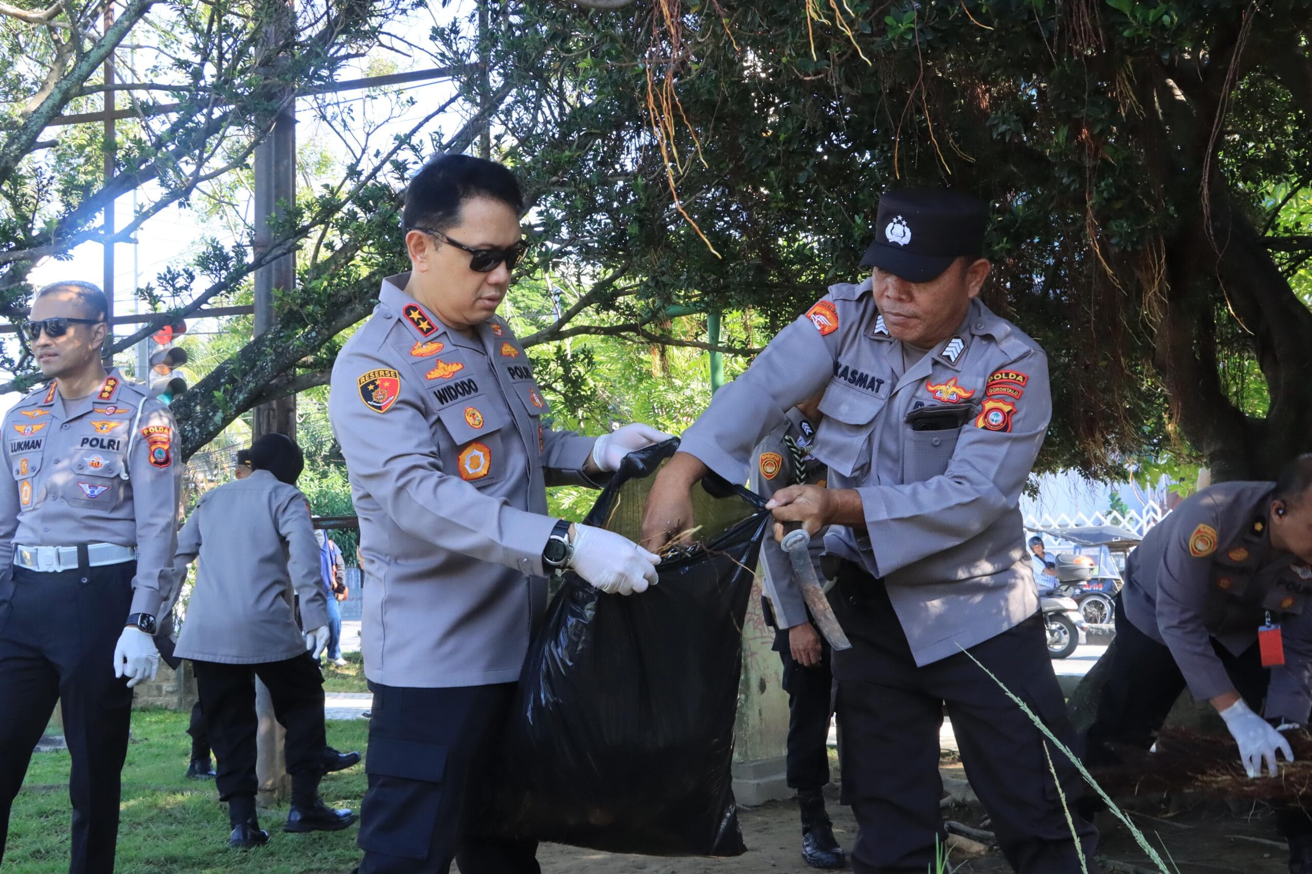 Kapolda Gorontalo, Irjen Pol. Widodo,SH.MH, dalam program JAGO ASRI