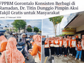 Ramadan 1447 H, FPPBM Gorontalo Tebar Kepedulian Lewat Gerakan Takjil Gratis di Sejumlah Ruas Jalan