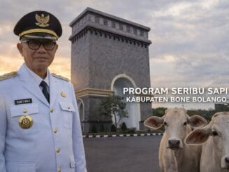 Tunaikan Janji Politik, Ismet Mile Luncurkan Program 1.000 Sapi di Bone Bolango