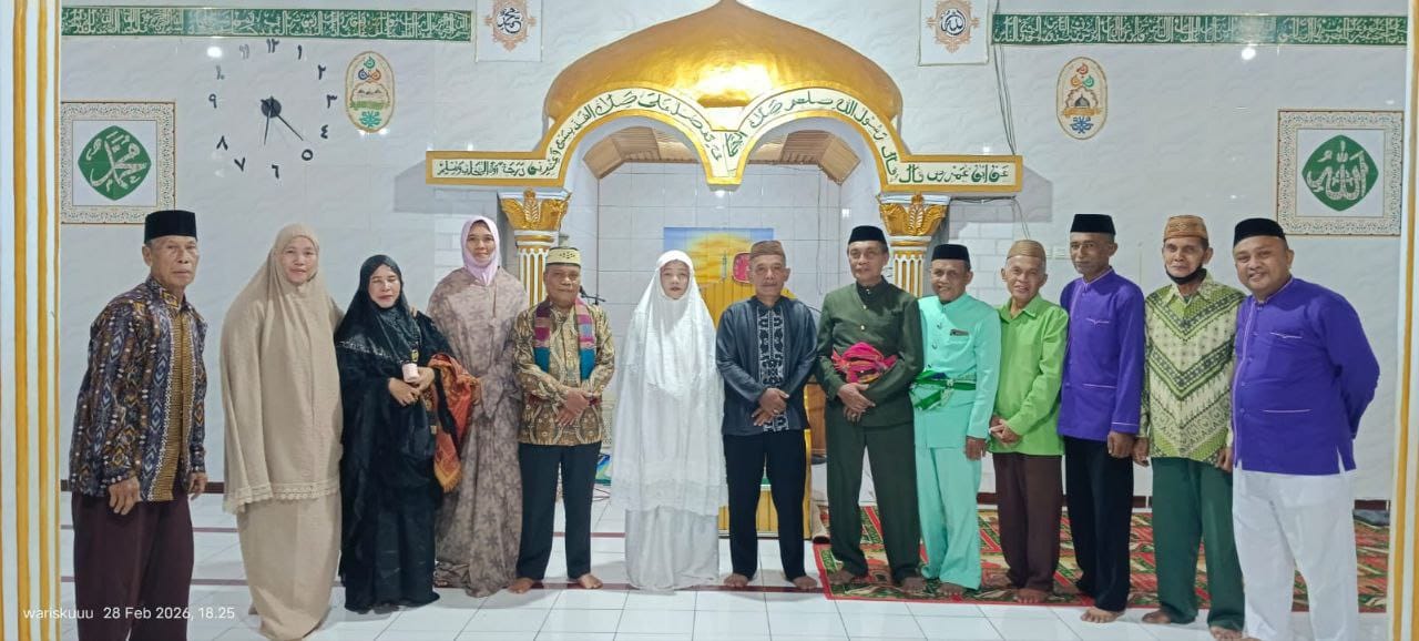 Lurah Kayubulan Irhamni Abddullah langsung memulai konsolidasi bersama masyarakat dalam bingkai Safari Ramadan.